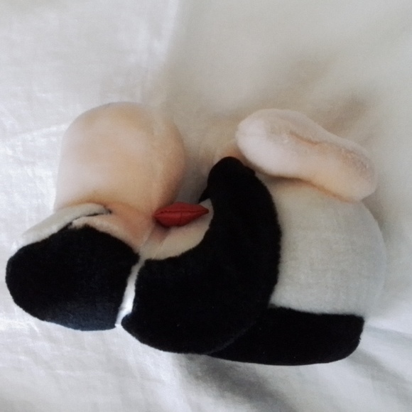 Dakin Bloom County Opus Penguin with red bow tie plush vintage‎ 1982 - Picture 2 of 10